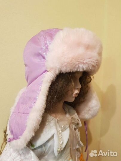 Шапка зимняя для девочки 52 54