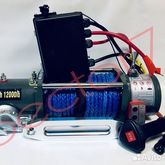 Автомобильная лебёдка electric winch 12000