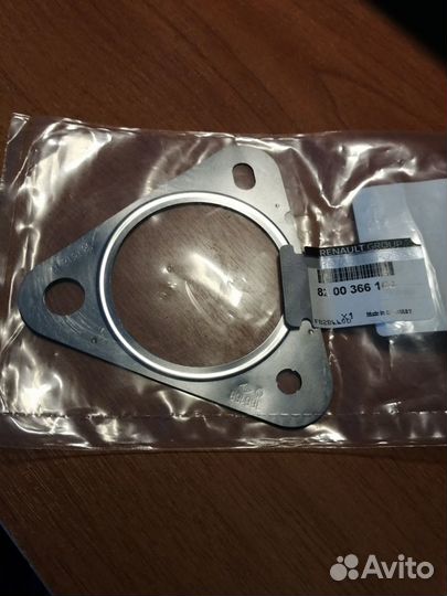 Прокладка катализатора renault duster