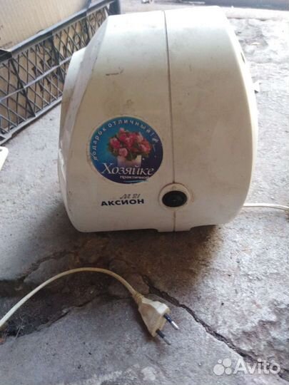 Электромясорубка аксион м21