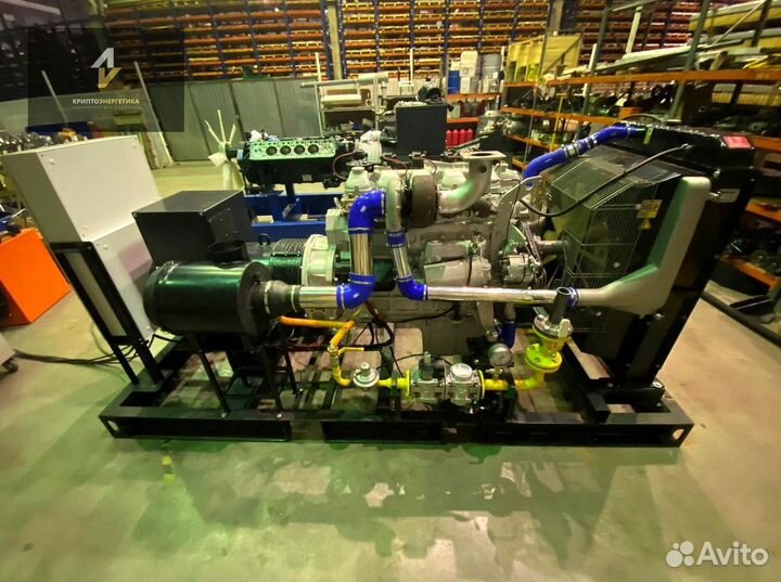 Газовый генератор MAN 120 кВт