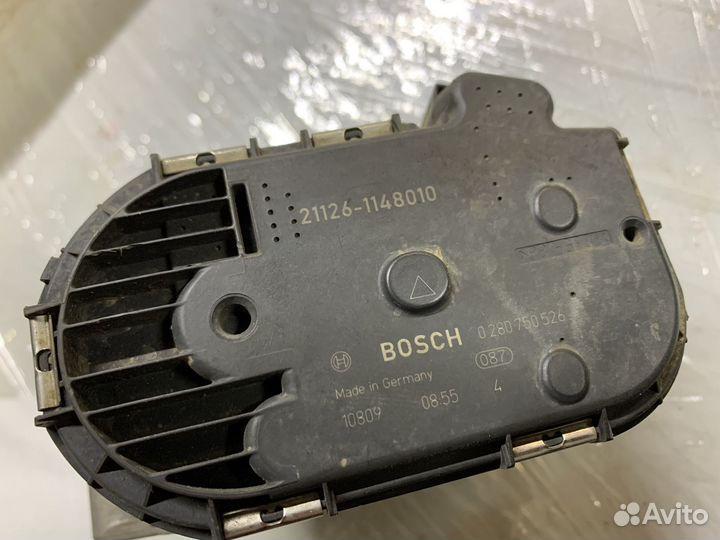 Дроссельная заслонка bosch 21126-1148010