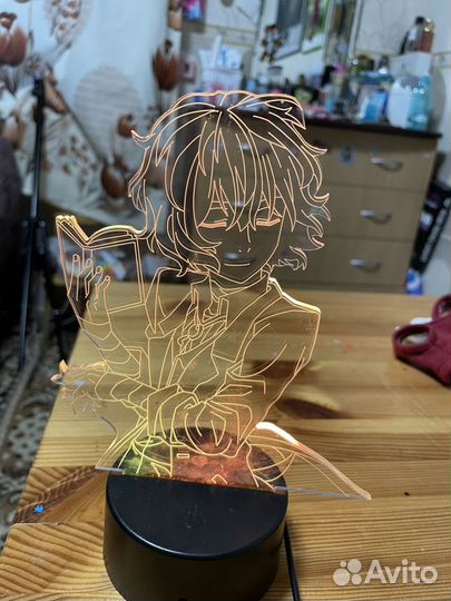 Ночник Аниме Дазай Осаму Проза Бродячих Псов