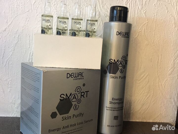 Против выпадения волос шампунь и лосьон dewal