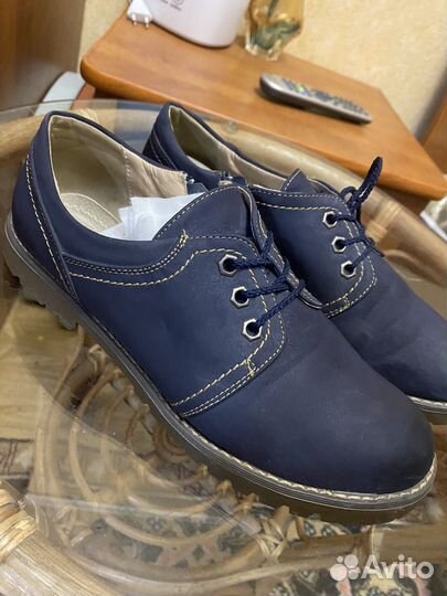 Ботинки женские 38 размера кожаные
