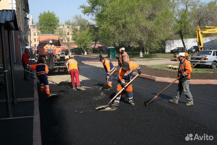 Асфальтирование и благоустройство