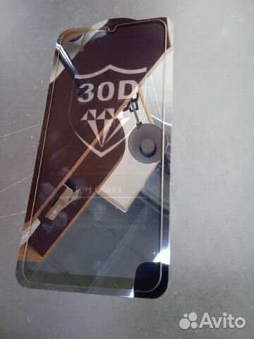 Чёрное стекло Honor 30i/y8p