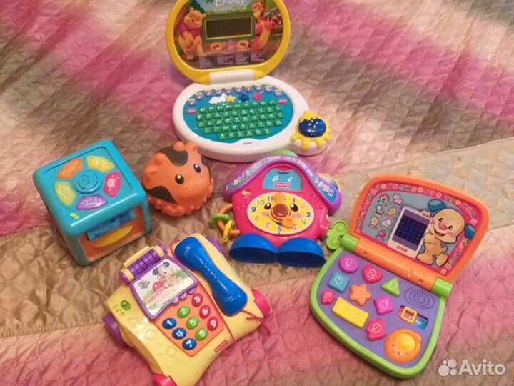 Развивающие игрушки fisher pricer и др