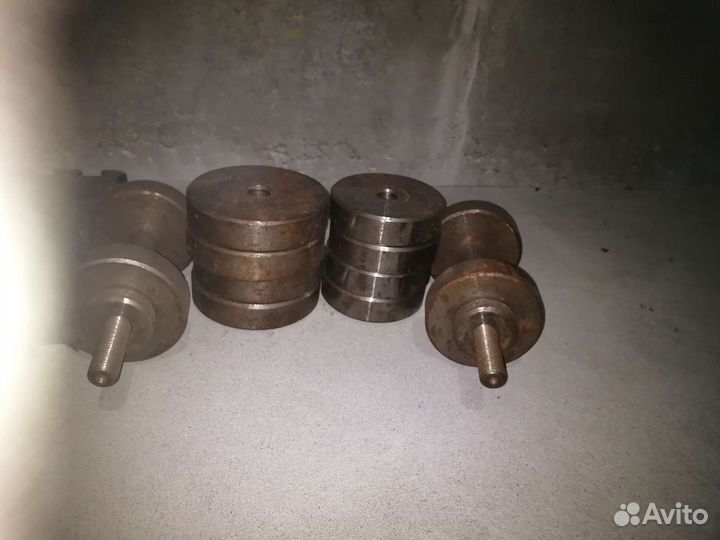 Гантели разборные