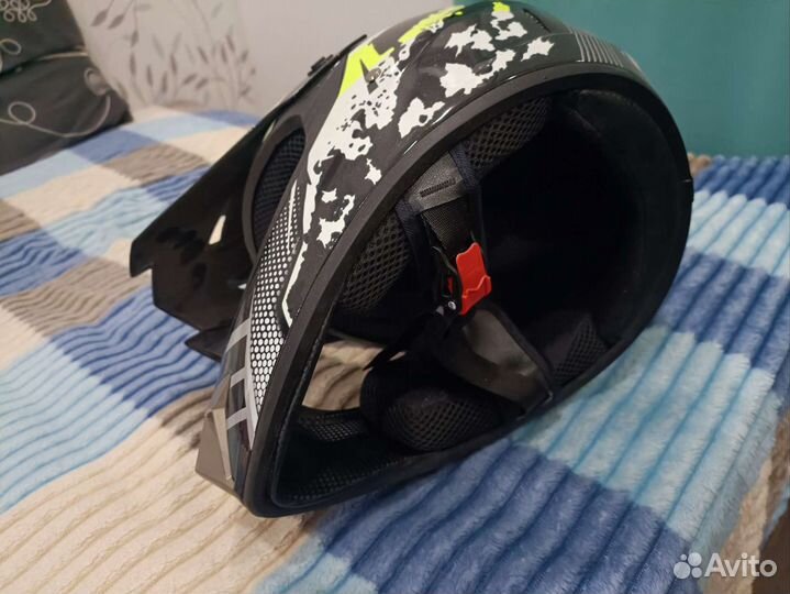 Шлем велосипедный мотоциклетный fullface