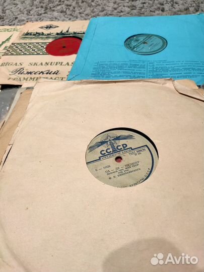 Виниловые пластинки СССР. 60-70 годы. 33 об. 25 шт