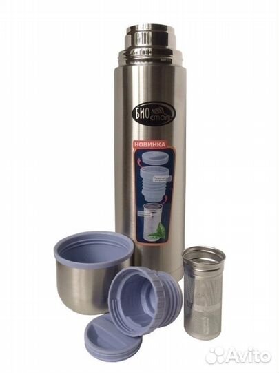 Термос biostal NB-750Z, пробка с ситечком