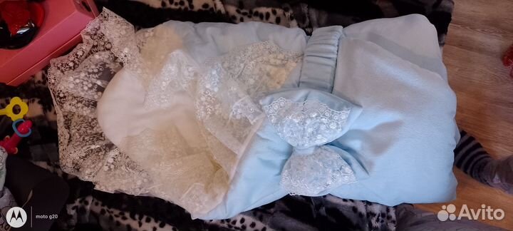 Конверт на выписку для мальчика зима