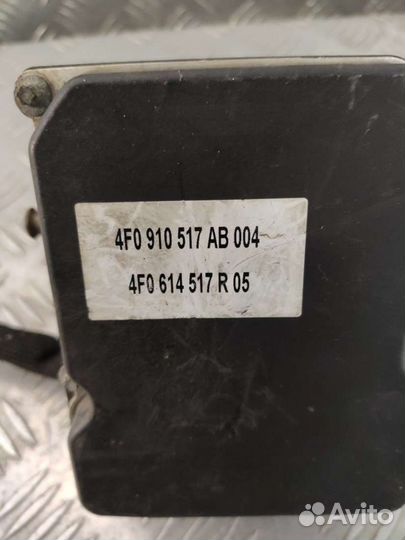 Блок абс (ABS) Audi A6 Allroad C6 3.2 4F0614517R