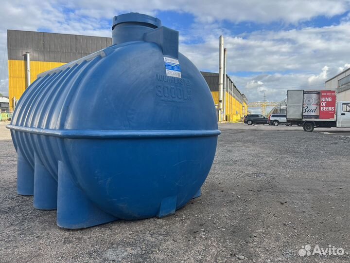Бак ёмкость пластиковая 3000 литров