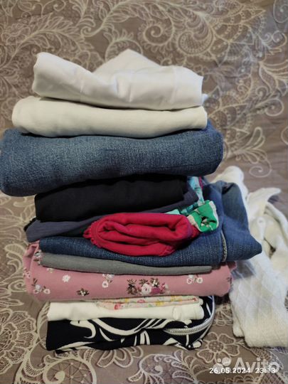 Одежда для девочки пакетом 7-8 лет