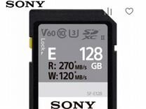 128GB Sony SF-E UHS-II U3 V60 270 MB/s