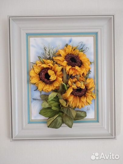 Картина из лент