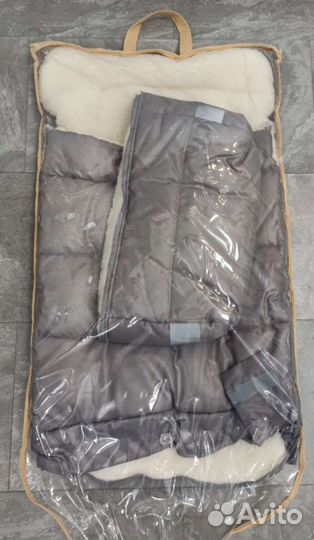 Конверт зимний на овчине от 0 до 3 лет