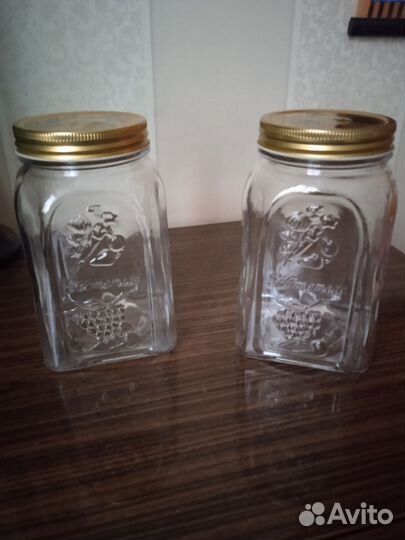 Банки стеклянные для сыпучих продуктов