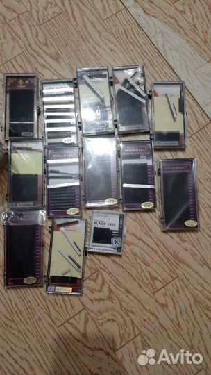 Материалы для наращивания ресниц бу