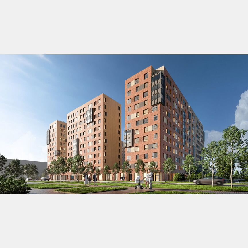 2-к. квартира, 48,3 м², 3/12 эт.