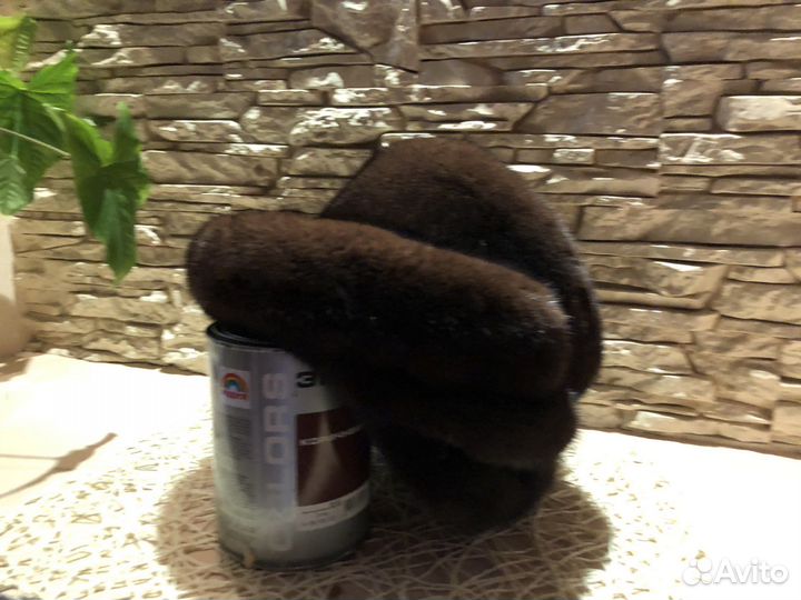 Шапка норковая женская