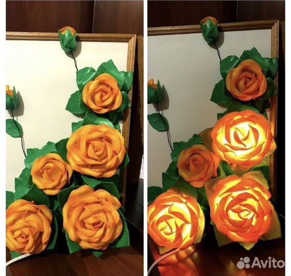 Светильник картина, панно