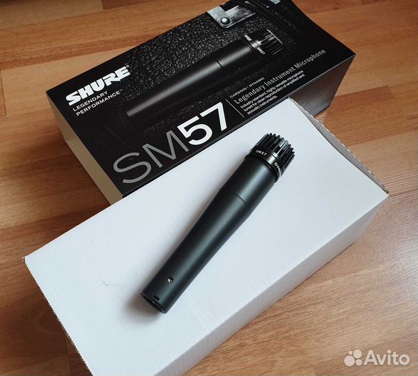 Shure SM57 новый микрофон запечатанный