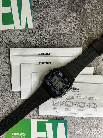 Часы Casio f91w новые малайзия фабричные