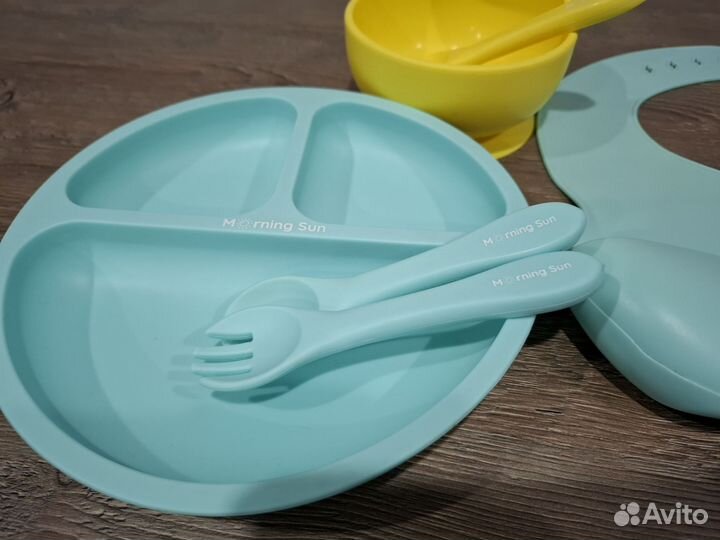 Набор детской посуды для прикорма