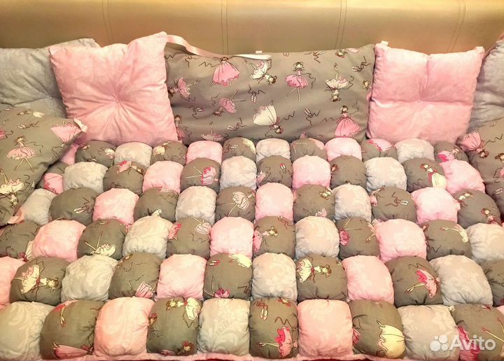 Одеяло бомбон, покрывало в кроватку