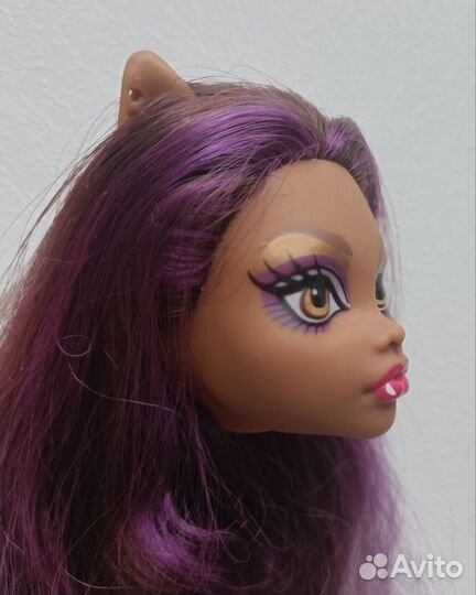 Голова куклы монстер хай Клодин Вульф