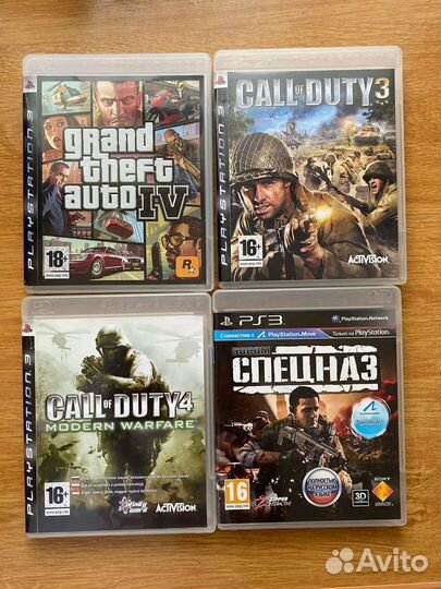 Игровые диски на ps3