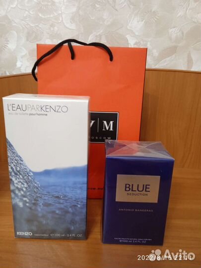 Мужская туалетная вода kензо и Антонио Бандерос