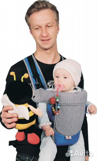 Рюкзак-кенгуру bombus мишутка