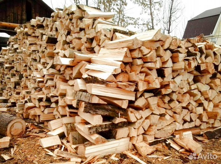 Дрова в чурках