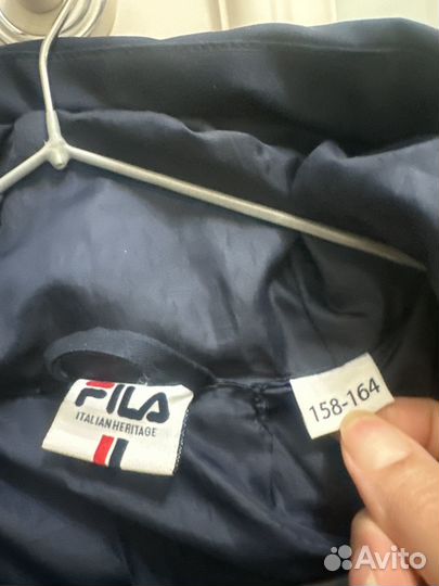 Пуховик на подростка Fila