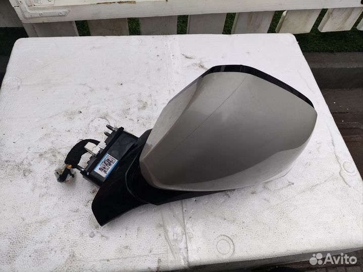 Оригинал Зеркало левое 9Pin hyundai santa fe 4