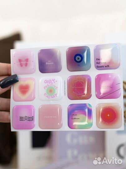 3D стикеры наклейки