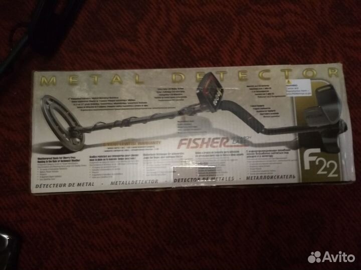 Металлоискатель Fisher F22