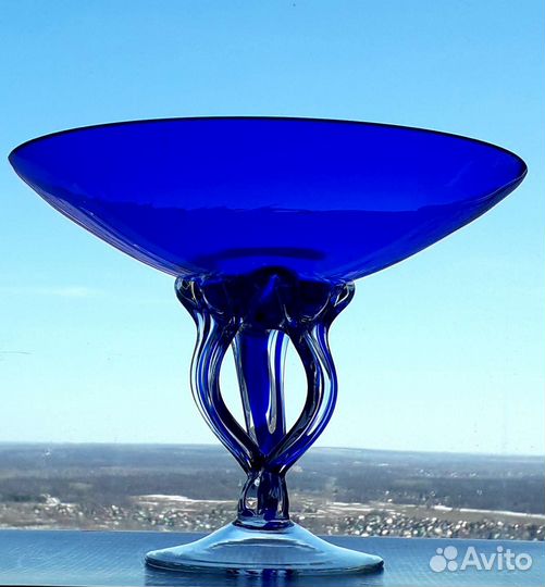 Ваза makora krosno. hand made.Польша