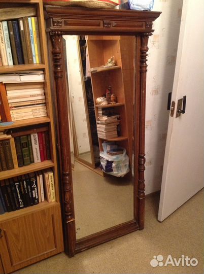 Дореволюционное зеркало-трюмо