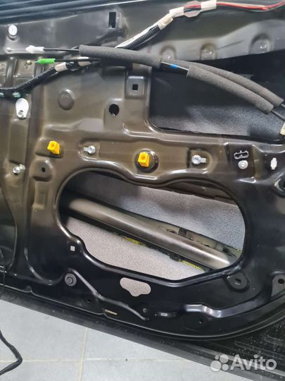 Шумоизоляция 4-х дверей