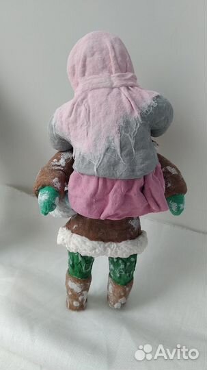 Ватные елочные игрушки