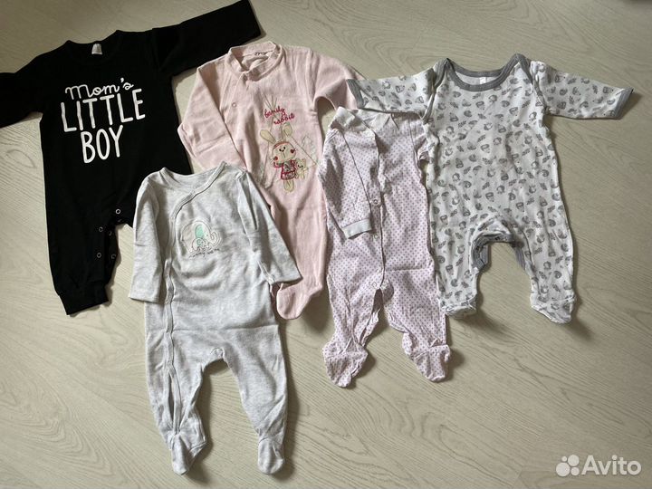 Вещи пакетом для малышей до года