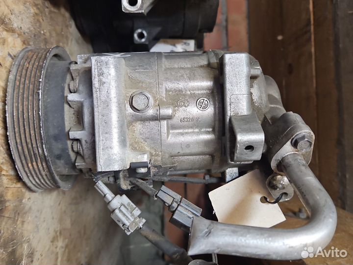 Компрессор кондиционера дастер 1.5dci