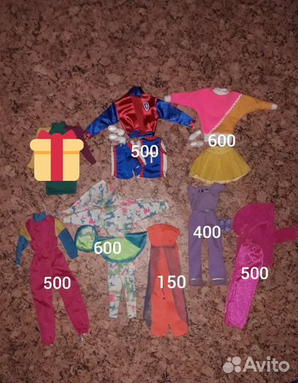 Аутфиты для барби, одежда