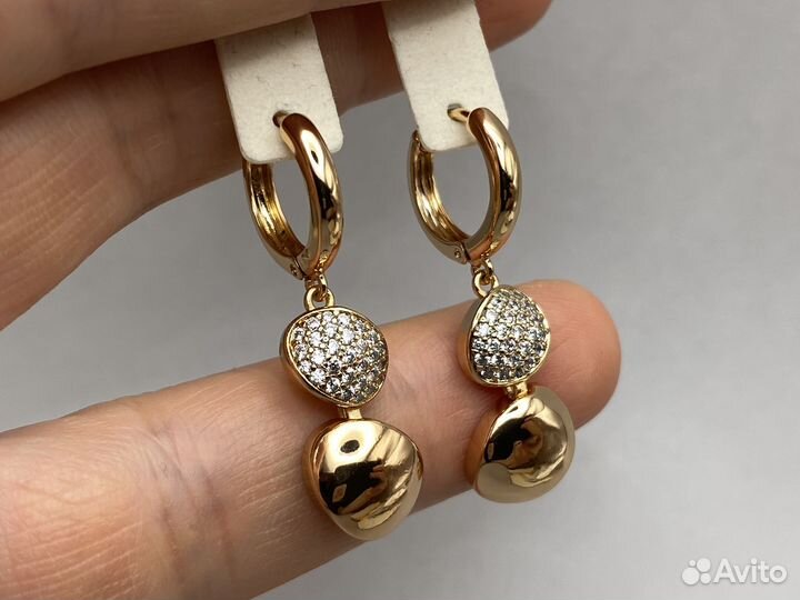 Серьги длинные