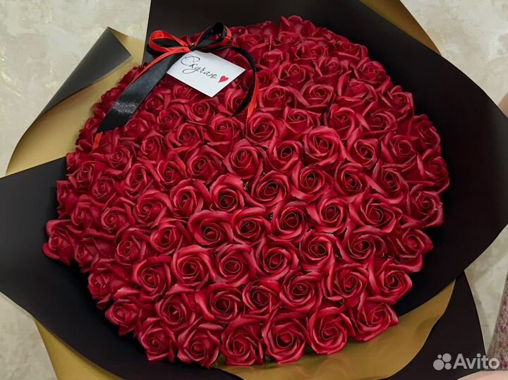 Мыльный букет